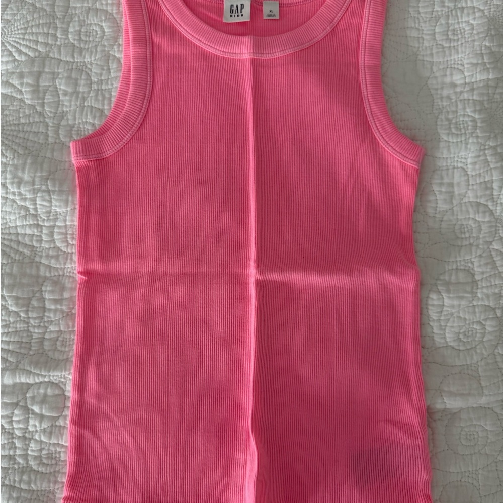 GAP Kids Vibrant Pink Tank Top